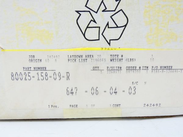 ALLEN BRADLEY 80025-158-09 NSMP