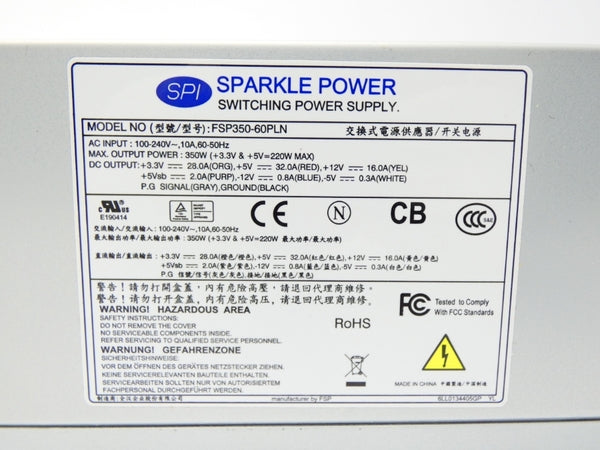 SPARKLE FSP350-60PLN 100-240V 10A NSMP