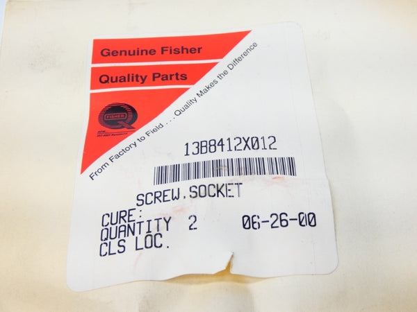 FISHER 13B8412X012 (PKG OF 2) NSMP