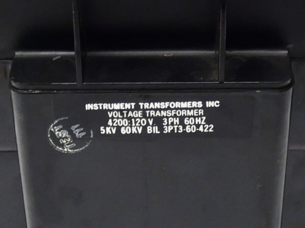 INSTRUMENT TRANSFORMERS 3PT3-60-422 120V UNMP