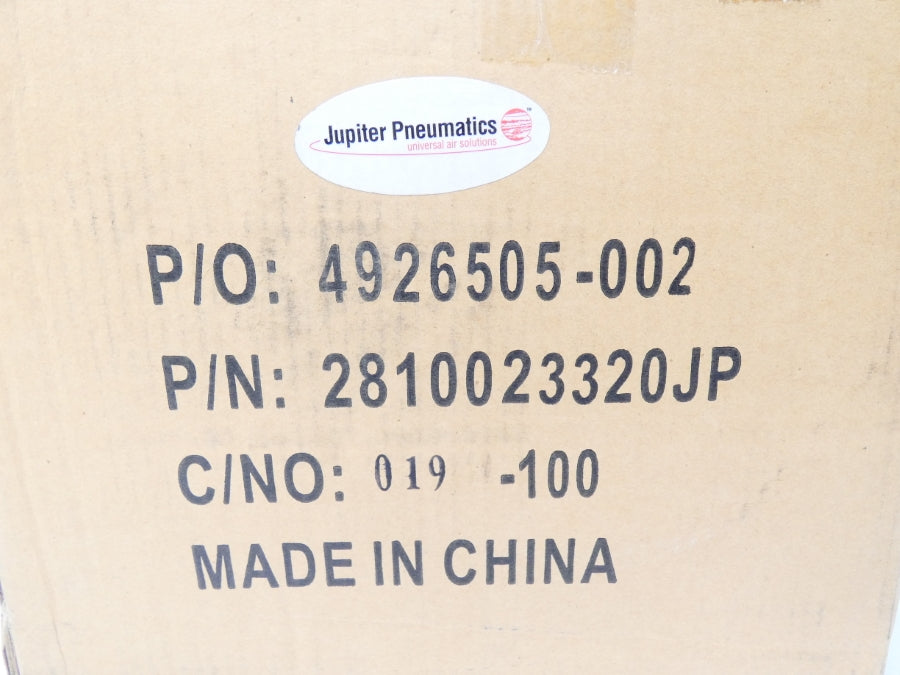 JUPITER PNEUMATICS 2810023320JP 180PSI NSMP