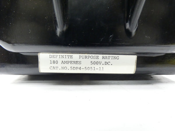WARD LEONARD 5DP4-5051-11 500VDC 180A NSNP