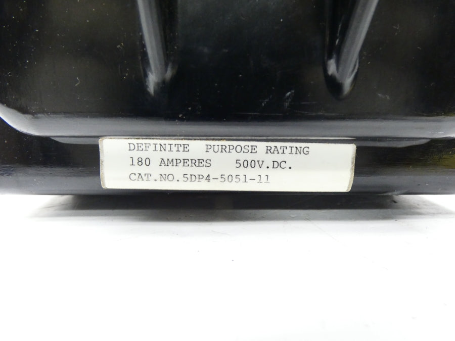 WARD LEONARD 5DP4-5051-11 500VDC 180A NSNP