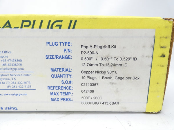 EST P2-500-N 6000PSI 500F/260C NSFS