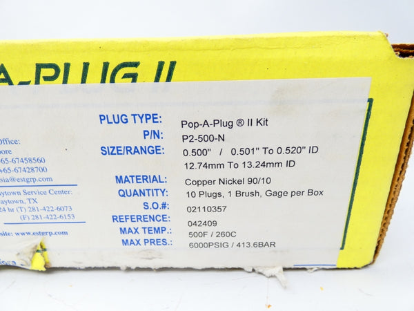 EST P2-500-N 6000PSI 500F/260C NSMP