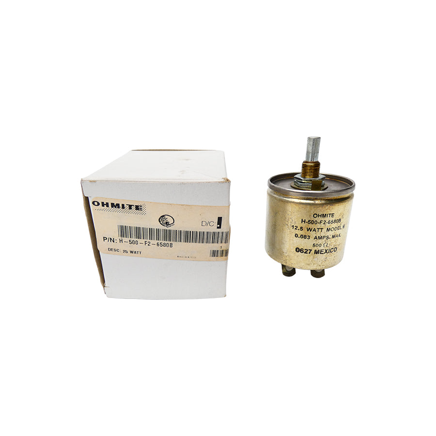 OHMITE H-500-F2-6580B 0.083A NSMP