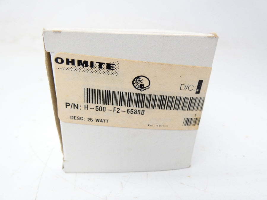 OHMITE H-500-F2-6580B 0.083A NSMP