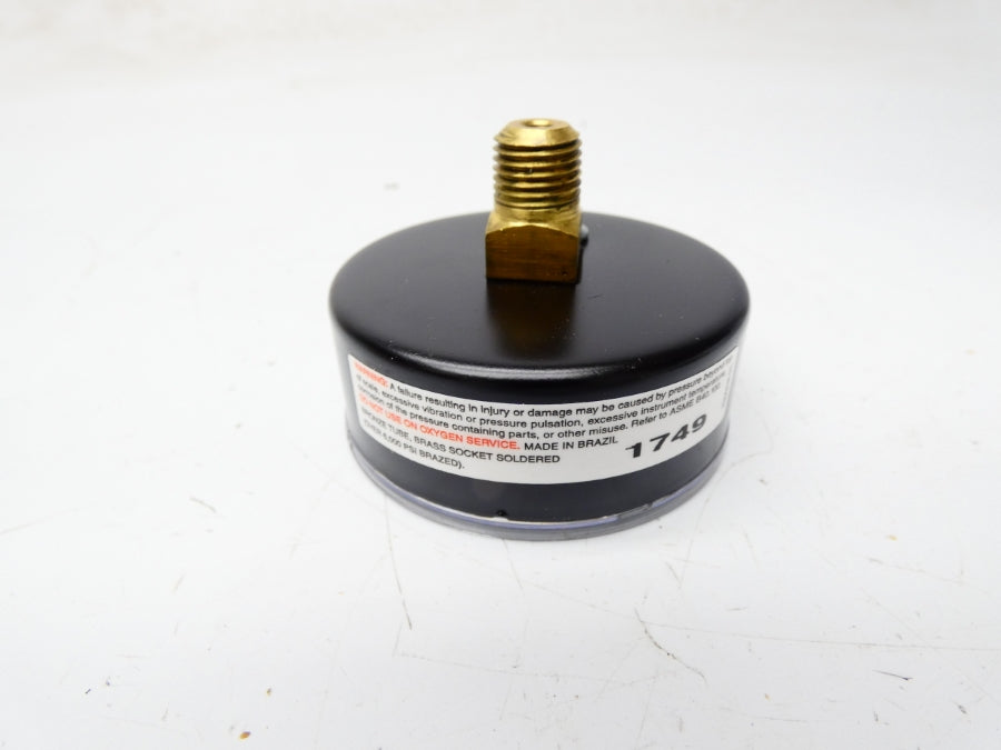 ASHCROFT 25W1005H02B300# 0-300PSI 2-1/2" NSMP