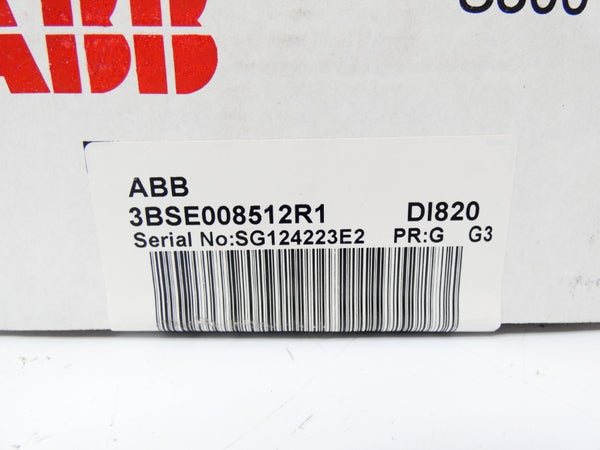ABB 3BSE008512R1 DI820 NSFS