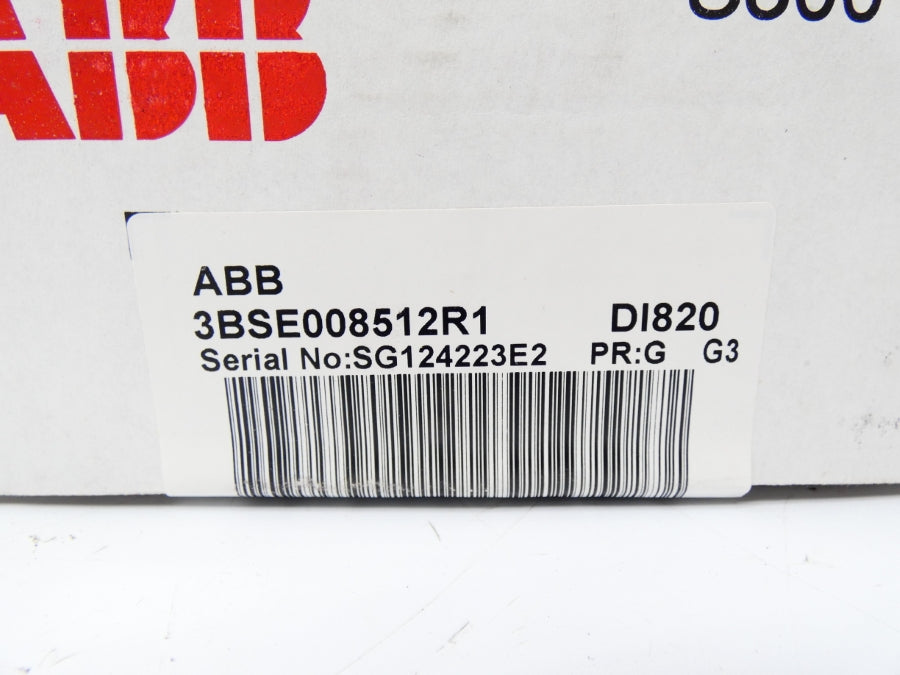 ABB 3BSE008512R1 DI820 NSFS