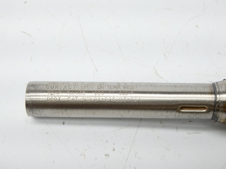 FENWAL 01-018002-021 120/240VAC  10/5A -100-600F NSMP