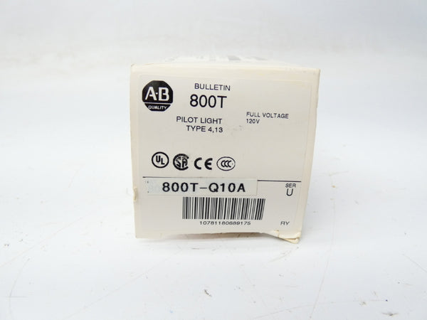 INDUSTRIAL SPARE PART 800T-Q10A SER. U 120V (WH) NSMP