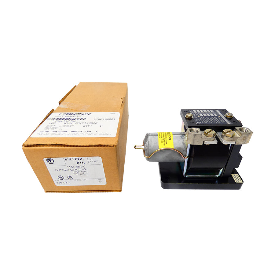 ALLEN BRADLEY 810-A03A SER. B 6.1VAC 4A (BR/WH) NSMP