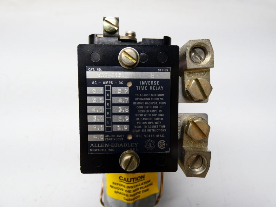 ALLEN BRADLEY 810-A03A SER. B 6.1VAC 4A (BR/WH) NSMP