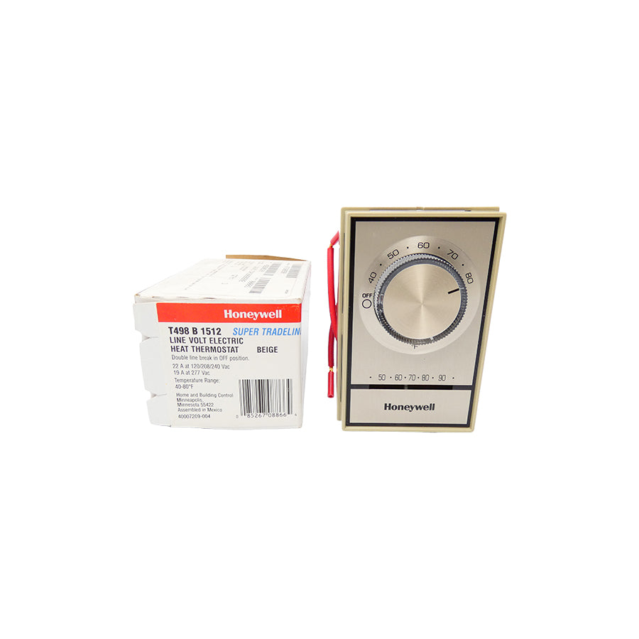 HONEYWELL T498B1512 120/240VAC 22A 40-80F NSMP