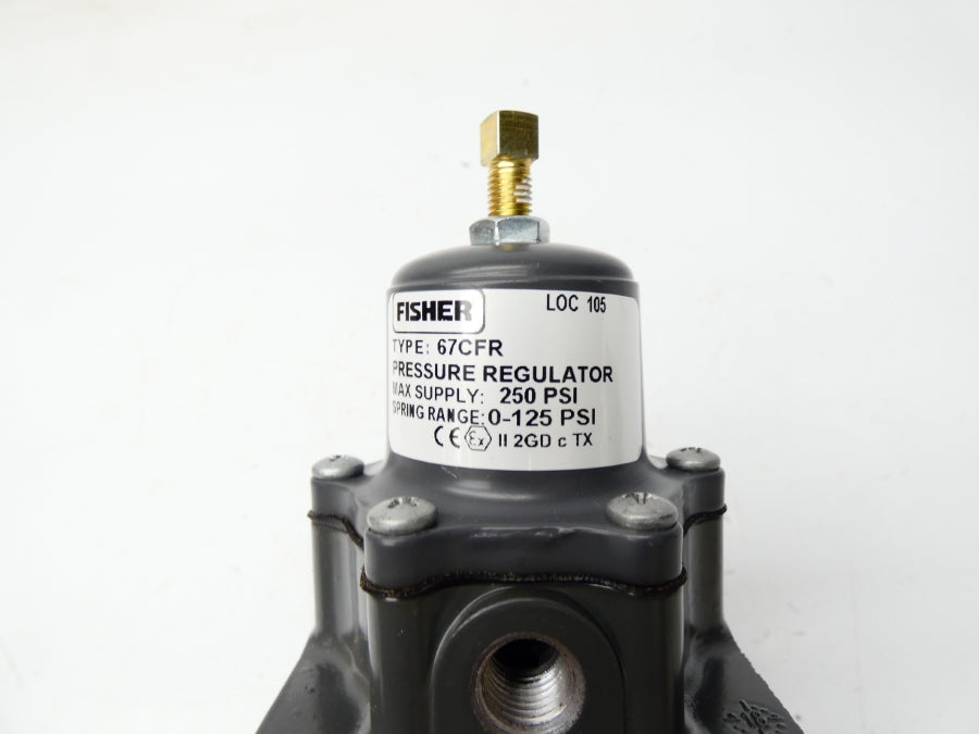FISHER FS-67CFR-601 0-125PSI NSMP