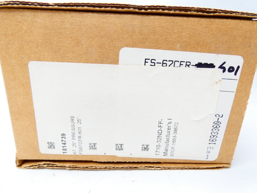 FISHER FS-67CFR-601 0-125PSI NSMP