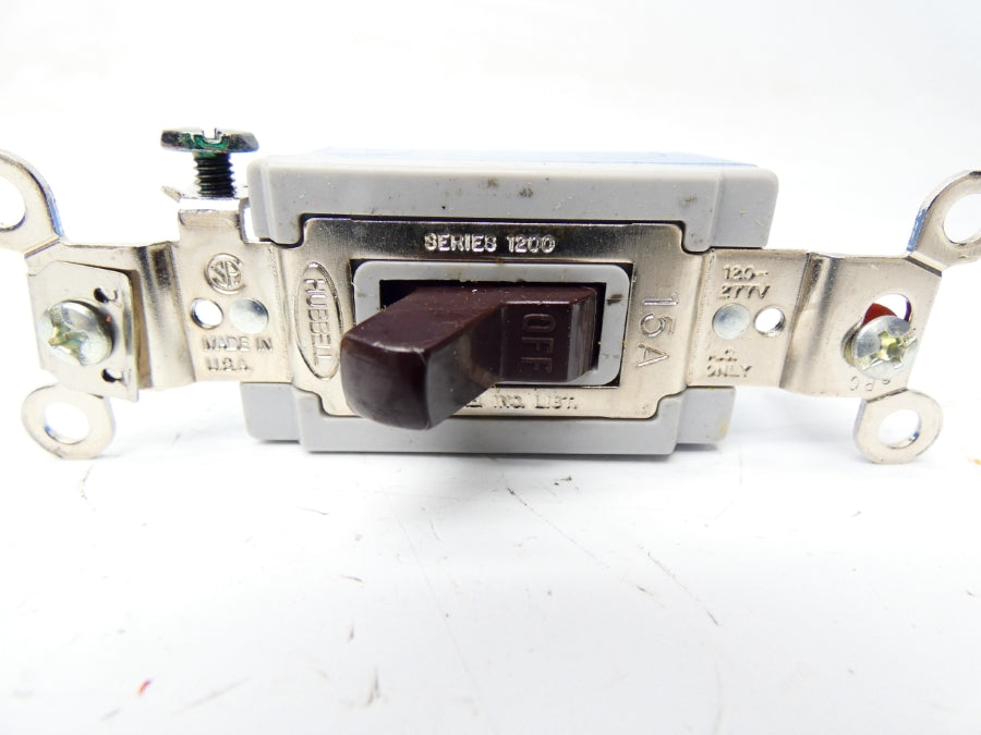 HUBBELL HBL1201 120-277VAC 15A NSMP