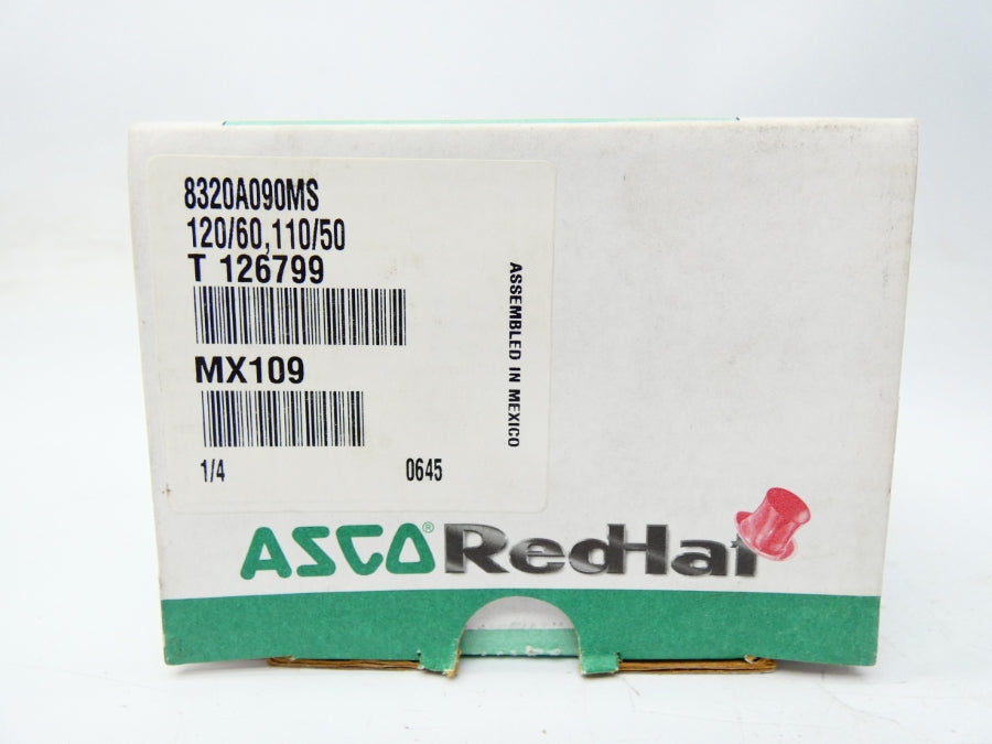 ASCO 8320A090MS 120/110V 110PSI 1/4" NSMP
