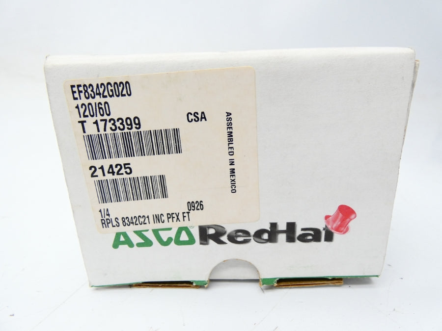 ASCO EF8342G020 120V 125PSI 1/4" NSMP