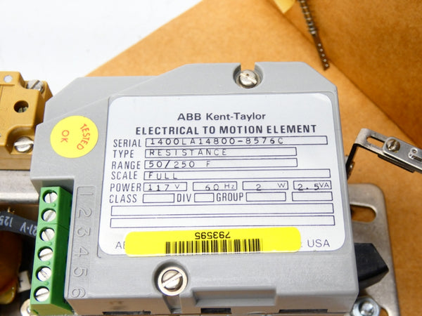 ABB 1400LA14800-8576C RESISTANCE 117V 50/250F NSNP