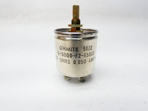 OHMITE H-5000-F2-6580B 0.05A NSNP