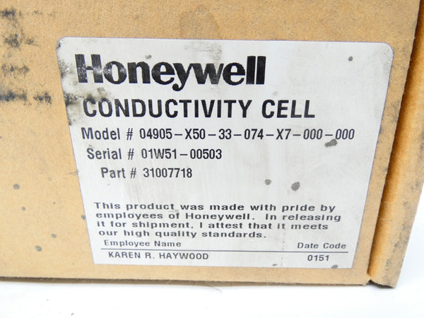 HONEYWELL 04905-X50-33-074-X7-000-000 31007718 NSMP