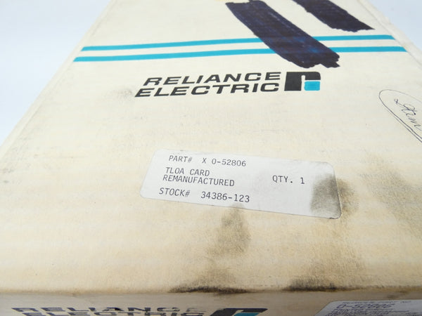 RELIANCE ELECTRIC 0-52806 REMAN