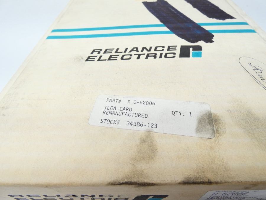 RELIANCE ELECTRIC 0-52806 REMAN