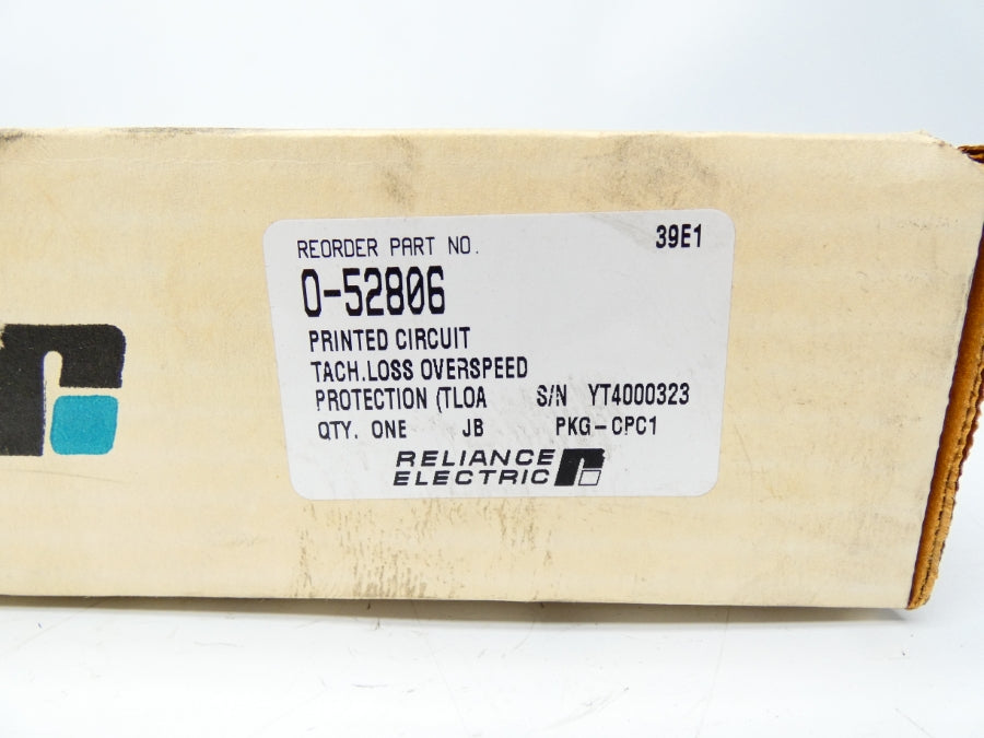 RELIANCE ELECTRIC 0-52806 REMAN