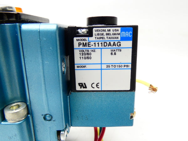 MAC 6323D-000-PM-111DA 120/110V 150PSI NSMP