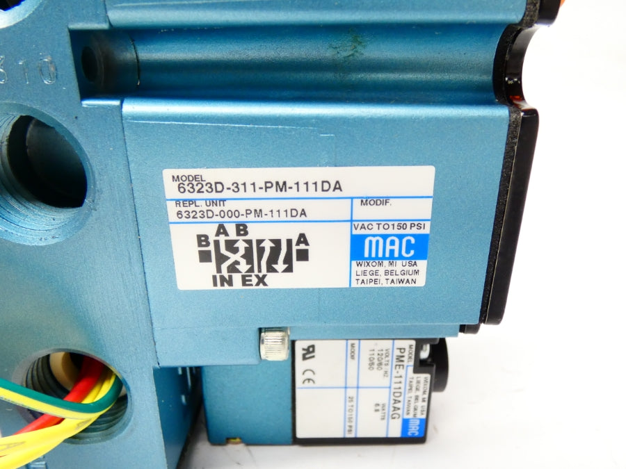 MAC 6323D-000-PM-111DA 120/110V 150PSI NSMP