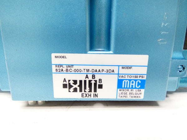 MAC 82A-BC-000-TM-DAAP-3DA 120/110V 150PSI NSMP