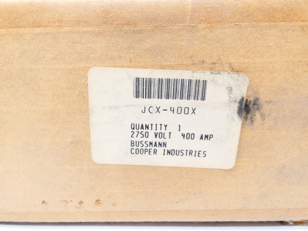 BUSSMANN JCX-400X 2750V 400A NSFS