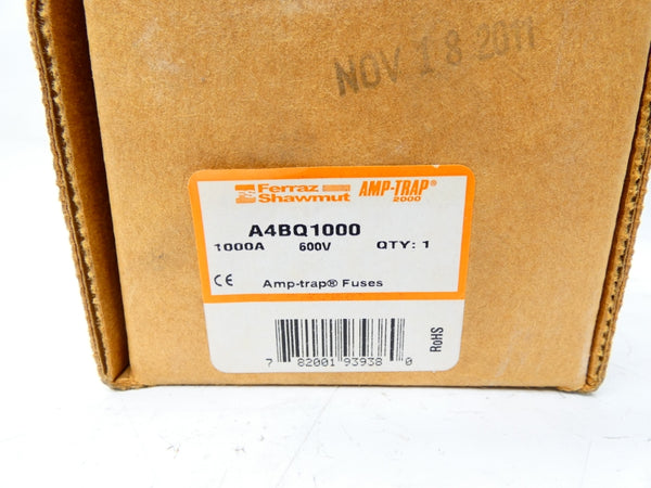 MERSEN A4BQ1000 600VAC 1000A (BR/OR) NSMP