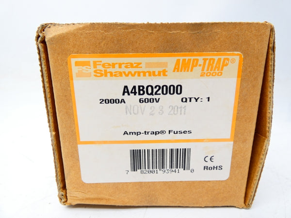FERRAZ SHAWMUT A4BQ2000 600V 2000A NSMP