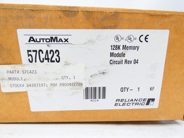 RELIANCE ELECTRIC 57C423 0-57423-E REV. 4 NSMP