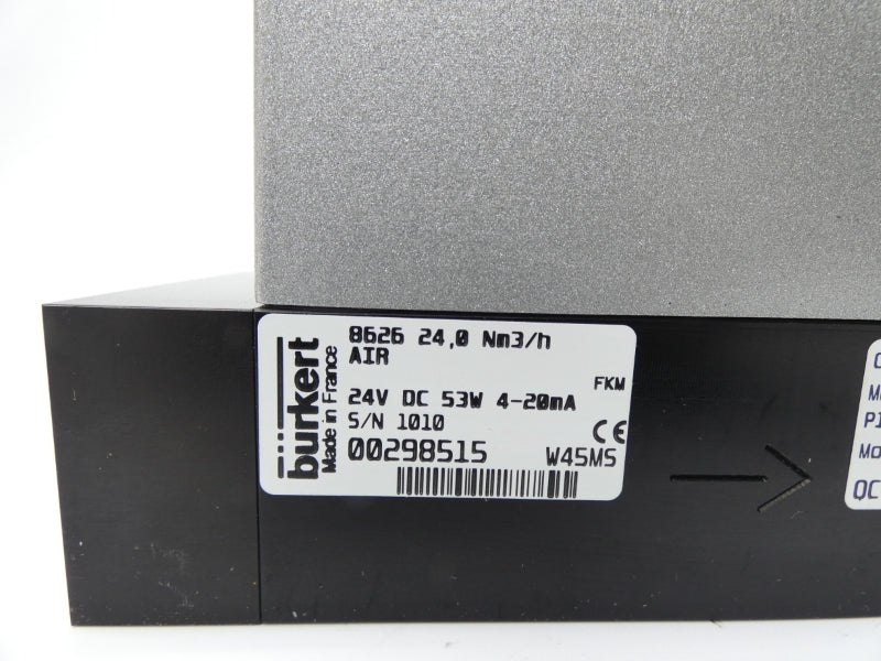 BURKERT 8626 00298515 24VDC NSMP