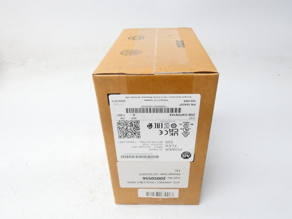INDUSTRIAL SPARE PART 25B-D4P0N104 SER. A F/W 7.001 323-528V 4A DATE: 2024 NSFS