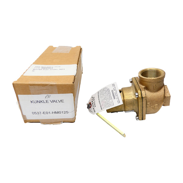 KUNKLE VALVE 0537-E01-HM 125PSI 1" NSMP