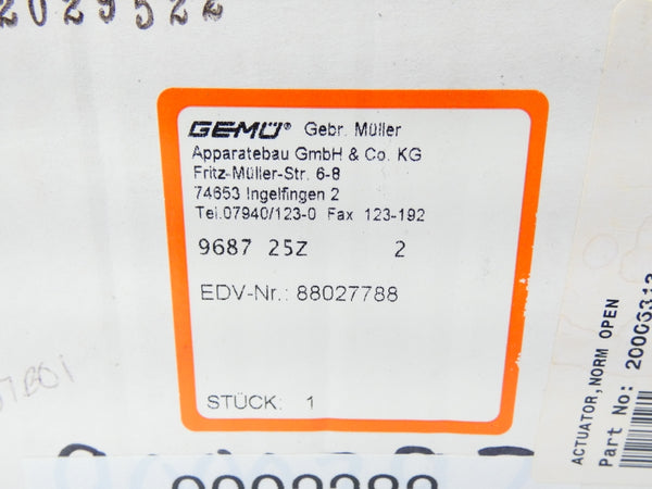 GEMU 88027788 968725Z-2 2" NSMP