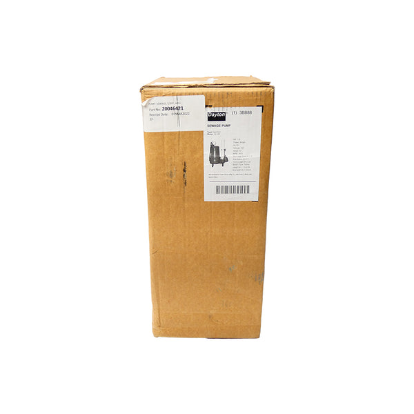 DAYTON 3BB88 120V 12A 2" NSFS