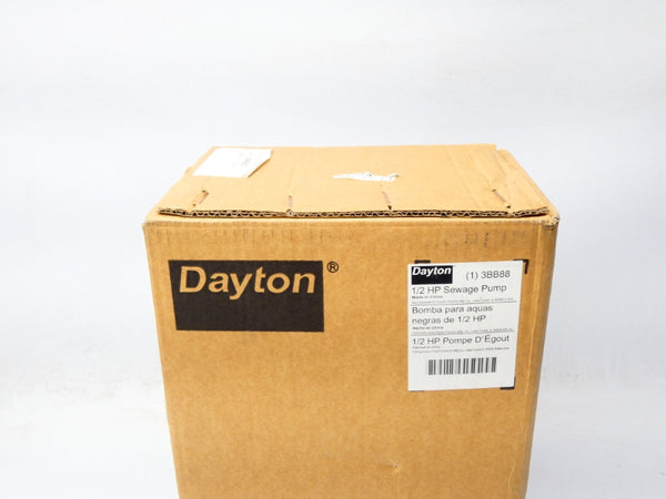DAYTON 3BB88 120V 12A 2" NSFS
