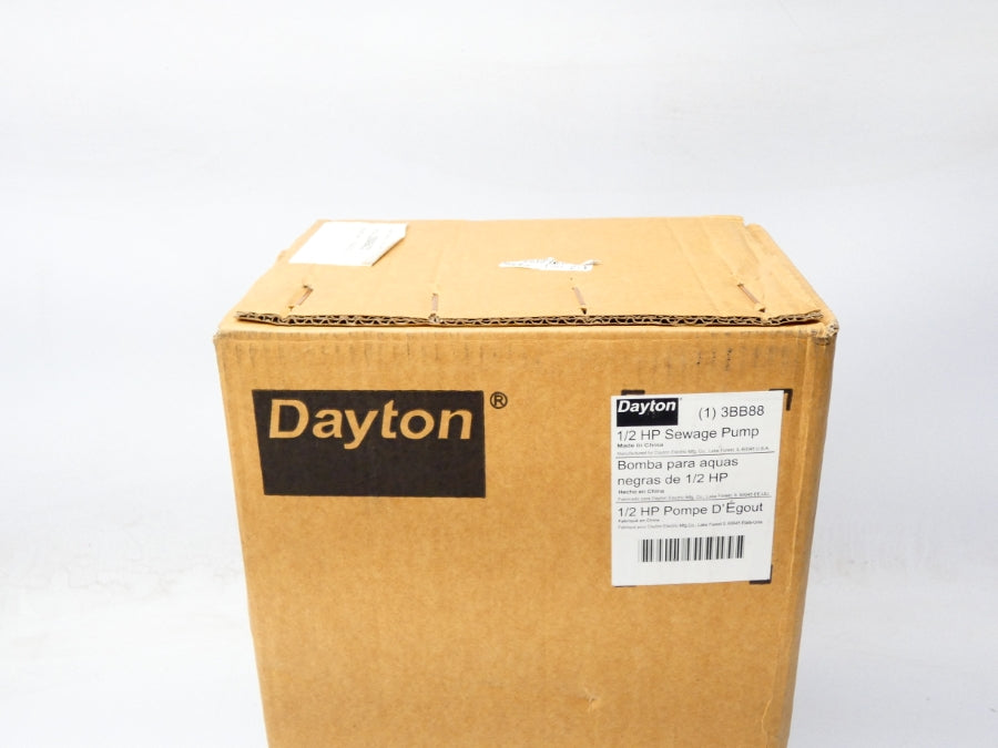 DAYTON 3BB88 120V 12A 2" NSFS