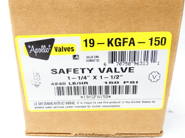 APOLLO 19KGFA150 150PSI 1-1/4" NSMP