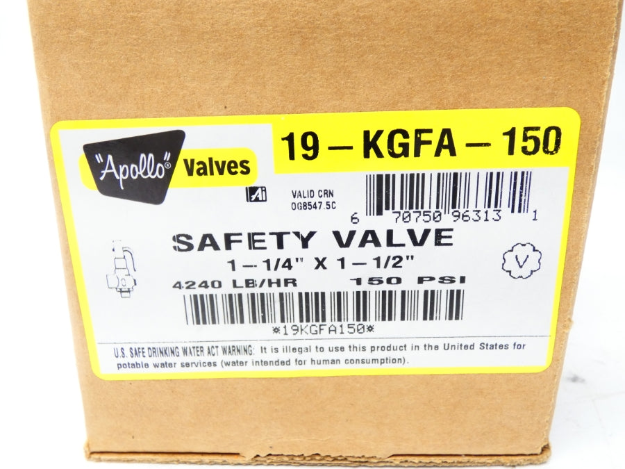 APOLLO 19KGFA150 150PSI 1-1/4" NSMP