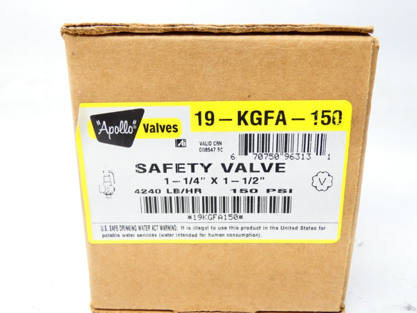APOLLO 19-KGFA-150 150PSI 1-1/4" NSFS