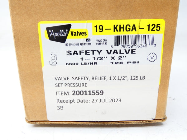 APOLLO 19KHGA125 125PSI 1-1/2" NSMP