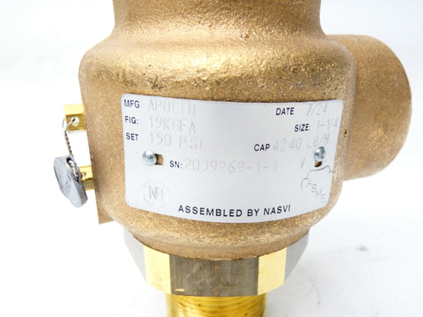 APOLLO 19KGFA 150PSI 1-1/4" NSMP