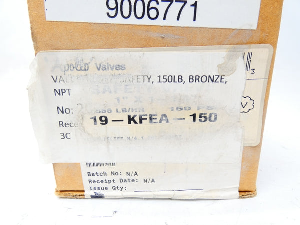 APOLLO 19KFEA150 150PSI 1" NSFS